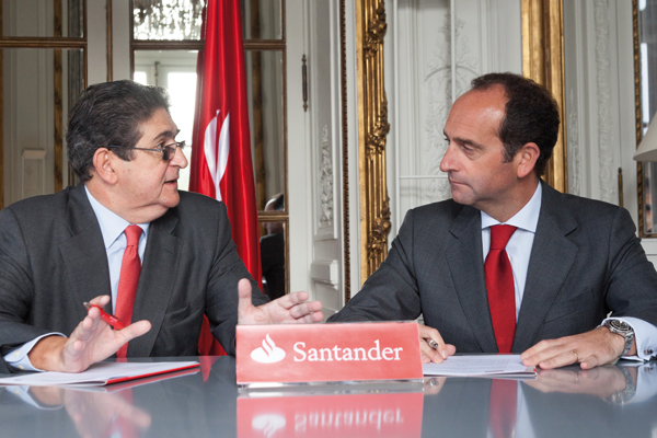 Convenio con el Banco Santander