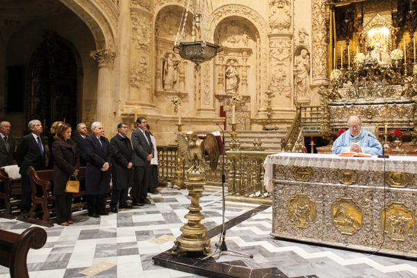 Fiesta Colegial 2014. Solemne Misa en la Capilla Real