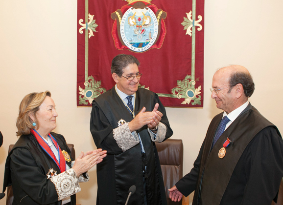 Medalla del Mérito a la Justicia a Miguel Carpintero