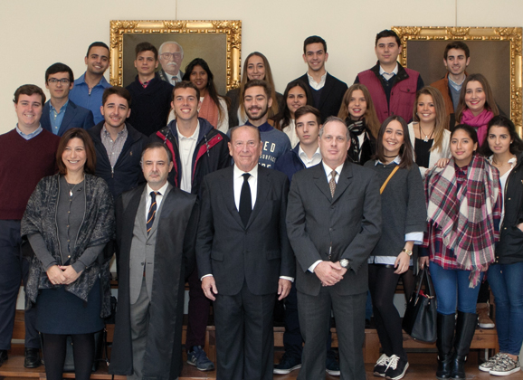 Alumnos de derecho de San Pablo CEU