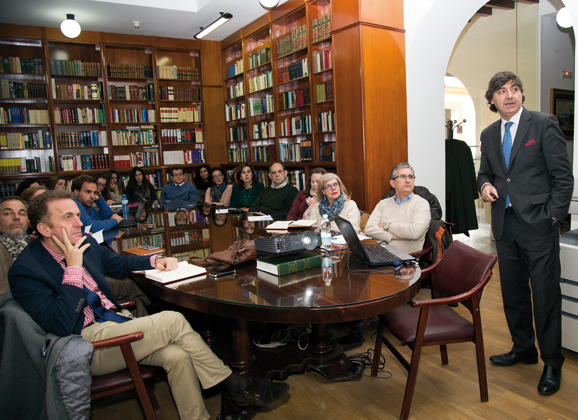 Master Class en la Biblioteca